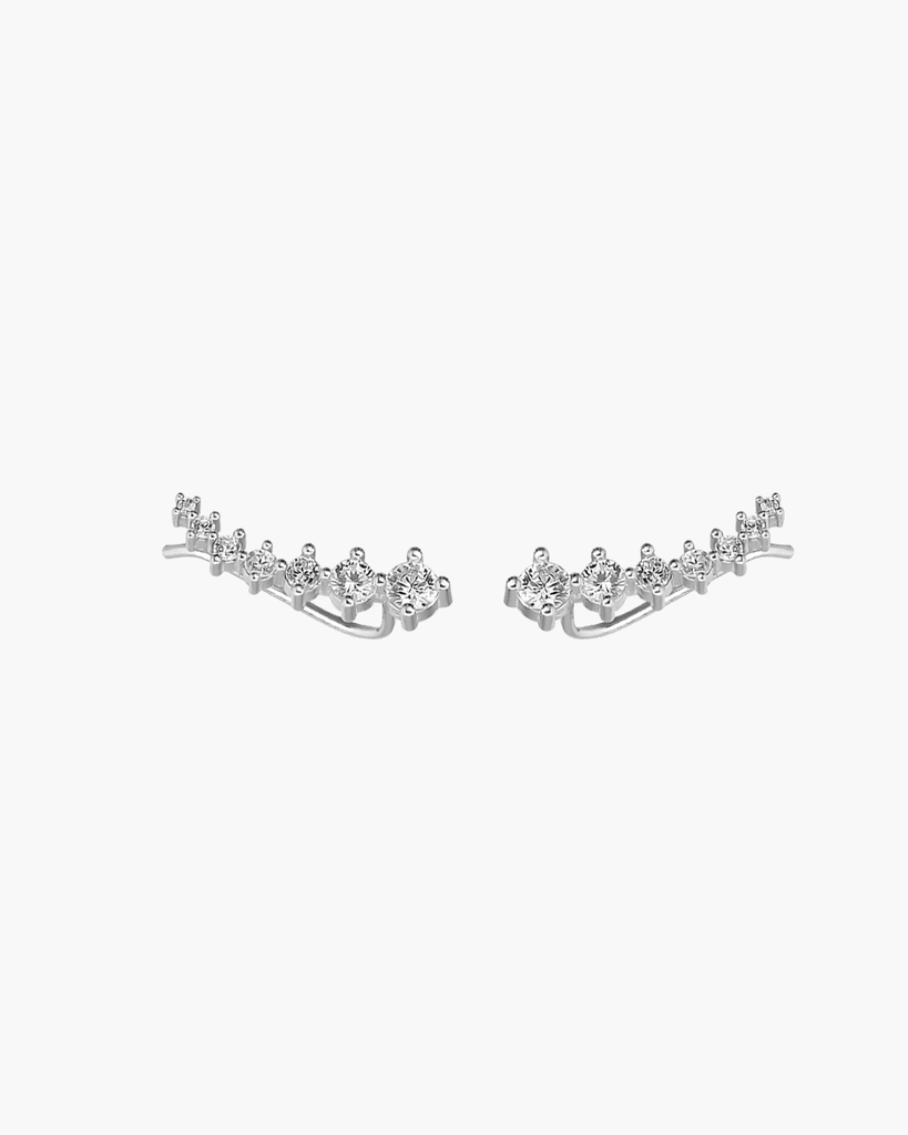 earcuff earring silver gold plating pendientes plata baño de oro