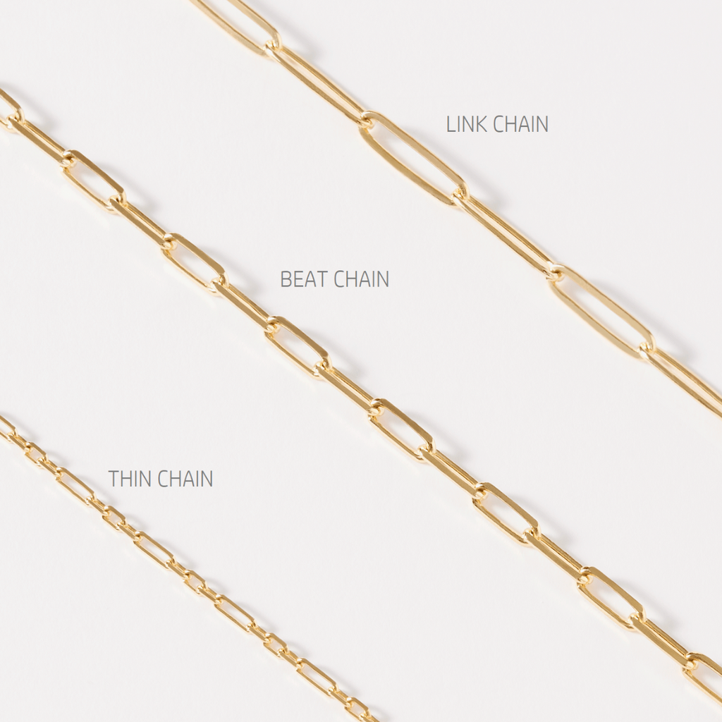 bracelet chain silver gold plating basic chain essential design small medium and big chains