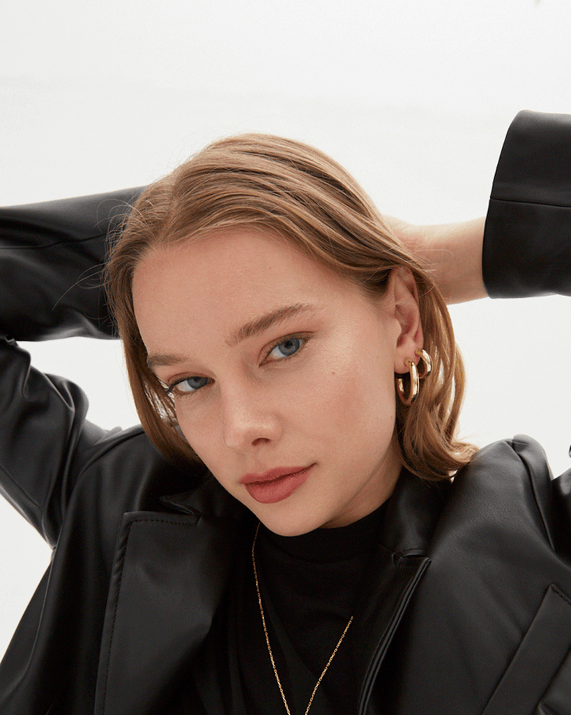 large bold thick silver hoops gold plating aros gordos plata con oro plata