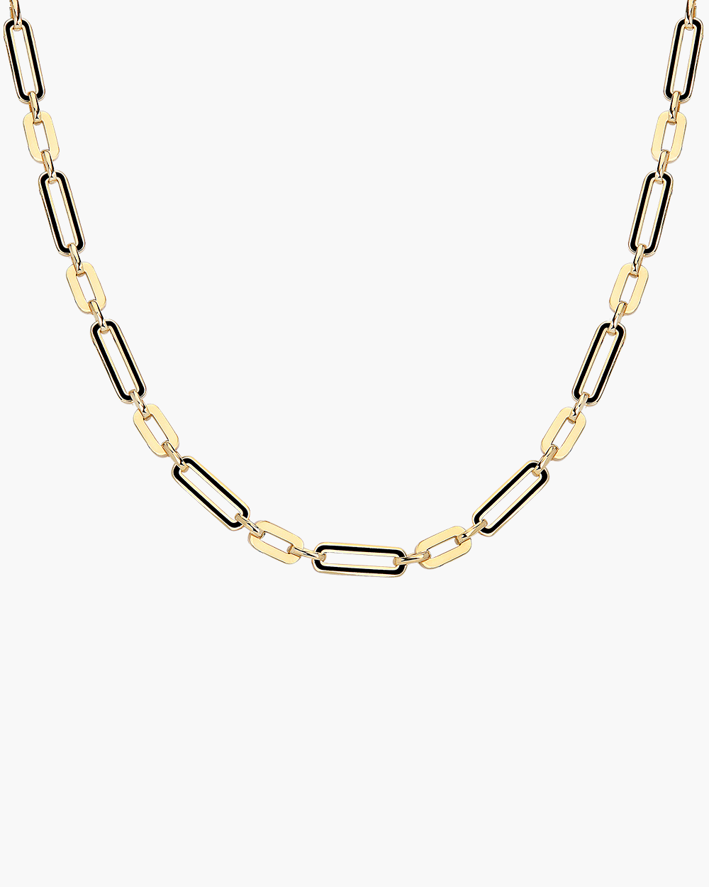 アクセサリー BANEL necklace Earth 52cm Black/Gold Amazon.com: BaedeR Gold Square Black Shell Titanium Steel
