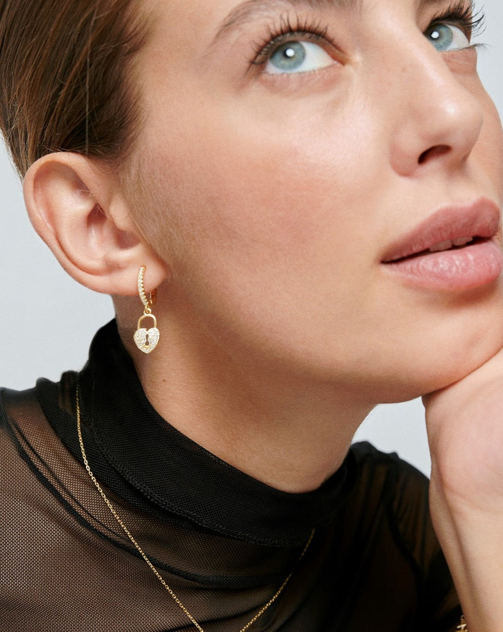 アクセサリー HEART hook earring SILVER925 18G Amazon.com: 925 Sterling Silver Cute Puffed Heart Hook
